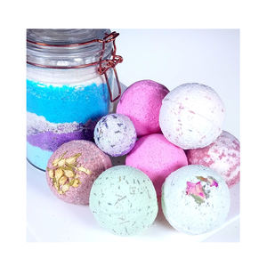 <span class=keywords><strong>Bombe</strong></span> de bain organique colorée pour enfants, vente en gros, sous forme de donuts, Cupcake, 100mg, coffret cadeau, 12 bombes de bain - Product Image 6