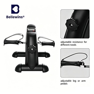 <span class=keywords><strong>Mini</strong></span>-pédalier d'exercice Bellewins sous le bureau avec écran LCD – Appareil de fitness compact de type <span class=keywords><strong>stepper</strong></span> - Product Image 4