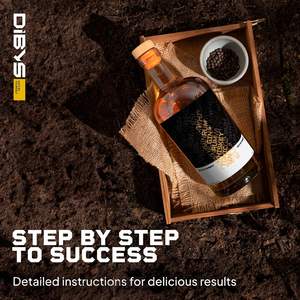 DIBYS Kit de Fabricación de Whisky DIY Regalos Elegantes de Vidrio para los Amantes del Whisky Incluye 12 Cocteleras Botánicas Naturales 4 Receta - Product Image 2