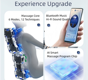 C61 2025 เก้าอี้นวดไทย 4D อัตโนมัติเต็มรูปแบบ นวดทั่วร่างกาย ปรับเอนนอนไร้น้ำหนัก พับเก็บได้ พกพาสะดวก เก้าอี้นวดอัจฉริยะ - Product Image 2