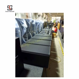 Altavoz de matriz de línea pasiva profesional de 12 pulgadas + 3 pulgadas Barra de sonido de audio de madera - Product Image 4