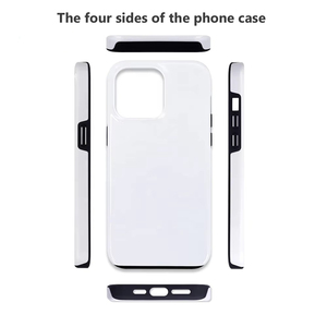 2 en 1 Tough 3D Film Coated Blank White Sublimation Phone Case para <span class=keywords><strong>iPhone</strong></span> 16 Promax - Product Image 2