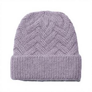 หมวกบีนนี่ถักลายเคเบิ้ล ทันสมัย อบอุ่น สวมใส่สบาย ผลิตจากอะคริลิก 100% เหมาะสำหรับฤดูหนาวและชายหาด ดีไซน์คลาสสิกแบบริบ  สำหรับทุกเพศ  รับผลิตแบบ OEM/ODM - Product Image 4