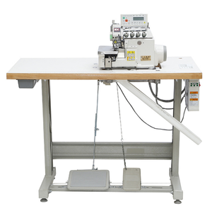 Medium Speed Clothes T Shirt Piping Over <b>Lock</b> Sewing Machines Industrial for Garment - Product Image 1