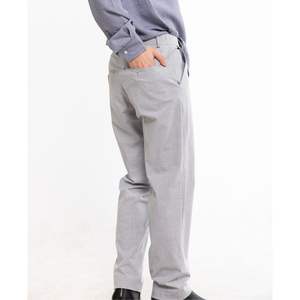 กางเกงรัดรูปผ้าโพลีเอสเตอร์สีกากีสำหรับผู้ชายผลิตจากเวียดนาม - Product Image 4