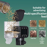 Offre Spéciale Débogage à engrenages multiples Grand bac à grains fermé Timing et dosage intelligents Mangeoire à poisson automatique