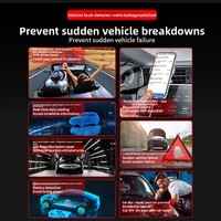 Herramienta de Diagnóstico de Motor Automotriz YM529, Probador de Batería, Escáner de Diagnóstico de Fallas de Automóvil OBDII/EOBD/JOBD/CAN 5-24V