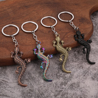 Fabricant de porte-clés Gecko, porte-clés animaux simulés personnalisés, best-sellers transfrontaliers, créatifs pour hommes et femmes, pour voiture