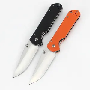 Coltello pieghevole all'ingrosso 8 cr13mov in acciaio inox G10 manico a sfera coltello tattico coltelli da esterno