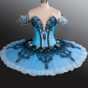 Tutu Oriental Classique Professionnel Bleu Le Corsaire Variation Danseur Personnalisé Bluebird 12 Couches Ballet Tutu - Product Image 6