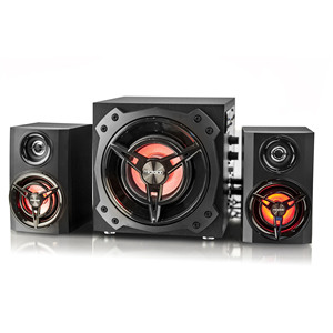 Microlab Multimedia Bluetooth RGB altavoz para juegos T11 con luces de colores - Product Image 1