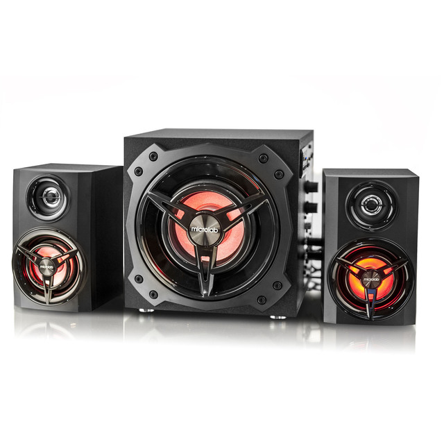 Microlab Multimedia Blue Tooth RGB Gaming Speaker T11 with Colorful Lights