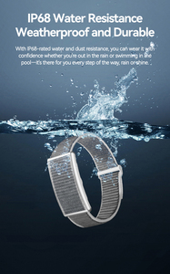 HGMIA Smartwatch Ultra-sottile Senza Schermo Goodix GR5515I0ND Monitoraggio 24/7 di Frequenza Cardiaca/Ossigeno nel Sangue, Tracciamento del Sonno, 128 Tipi di Esercizio, IP68 - Product Image 6