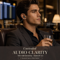 Écouteurs intra-auriculaires sans fil OEM 2.4G avec transducteur 10 mm, autonomie de 6 heures, chargement Type-C et capteur Hall