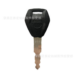 Llave Lovol 011 para encendido de excavadora y cerradura de puerta, 10 piezas, cilíndrica, chapada en zinc negro - Product Image 5