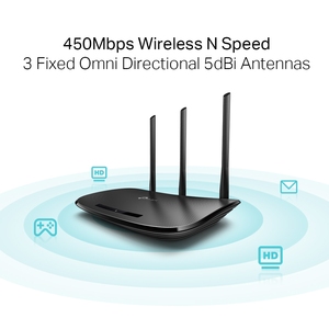 Nouveau routeur sans fil <span class=keywords><strong>TP</strong></span>-<span class=keywords><strong>Link</strong></span> TL-WR940N 450 Mbps, routeur WiFi haute vitesse avec 3 antennes, signal puissant, longue portée, routeur domestique - Product Image 5