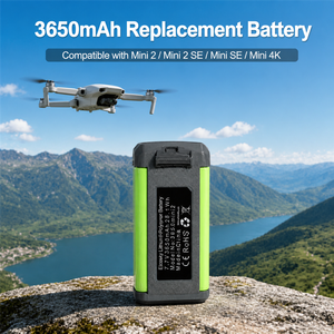 แบตเตอรี่โดรนอัจฉริยะ Li-Po ความจุสูง 7.7V 3650mAh 28.1Wh รุ่นอัพเกรดสำหรับ <span class=keywords><strong>DJI</strong></span> <span class=keywords><strong>Mini</strong></span> <span class=keywords><strong>2</strong></span> <span class=keywords><strong>Mini</strong></span> <span class=keywords><strong>SE</strong></span> ขายส่ง - Product Image 1