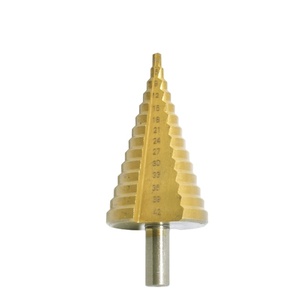 Foret étagé multifonction 4-42 mm à cannelures droites, outil d'agrandissement de trous, revêtement titane, direct usine - Product Image 2