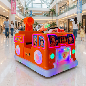 <span class=keywords><strong>Camion</strong></span> <span class=keywords><strong>de</strong></span> pompiers pour enfants, modèle héros <span class=keywords><strong>de</strong></span> dessin animé, 160 cm, lumières LED, canon à eau, manège pour parc d'attractions, vente en gros - Product Image 4