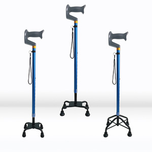Bastón de Aleación de Aluminio Yingda, Altura Ajustable, con Base Antideslizante, para Personas Mayores, Ayuda para Caminar - Product Image 1