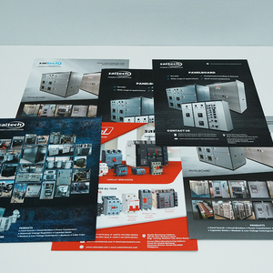 Vente en gros d'usine, flyers et dépliants imprimés numériquement de haute qualité, personnalisés en A4, A5, A6, avec reliure parfaite et gaufrage - Product Image 1