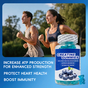 Gomitas de Memoria Muscular, Suplemento de Proteína y Magnesio, Gomitas de Biotina, Melatonina y Creatina de 5000 mg con Electrolitos para Hombres y Mujeres - Product Image 4