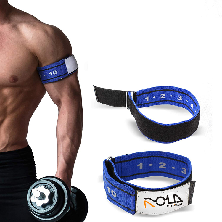 OEM ограничители потока крови BFR ленты для тяжелой атлетики тренировочные ленты для рук и ног BFR лента