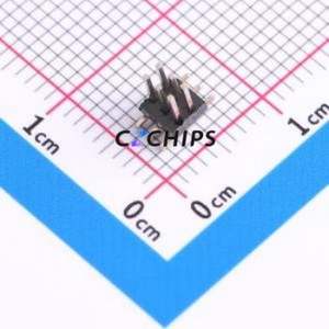 HX PZ1.27-2x3P TP-D Pin Header SMD,P=1.27mm Connector ( Pin Structure: 2x3P )( Pitch: 1.27mm )( Row Spacing: 1.27mm ) - Product Image 1