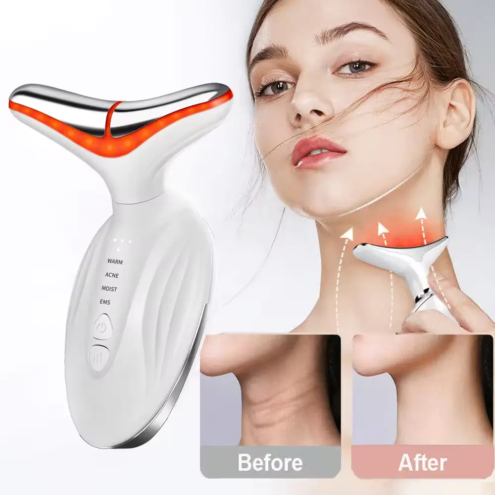 Firming Wrinkle Removal Skin Beauty And Personal Skin Care Product 3 In 1 Facial And Neck Lifting Device