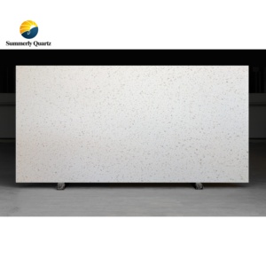 Nhà máy giá rẻ giá pha lê trắng đá lấp lánh đá thạch anh Countertop thạch anh bảng Top cho nhà bếp Vanity Tops - Product Image 1