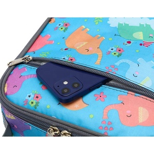Fiambrera con aislamiento duradero <span class=keywords><strong>para</strong></span> niños, bolsa de almuerzo escolar con forro acolchado, mantiene la comida caliente y fría, resistente al agua durante mucho tiempo - Product Image 3