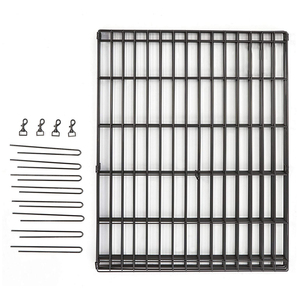 Zunhua Meihua Bolígrafo de ejercicio para perros moderno de 8 paneles, jaula de valla portátil de hierro de acero para perros con cerradura para uso en interiores y exteriores, gatos y animales - Product Image 5