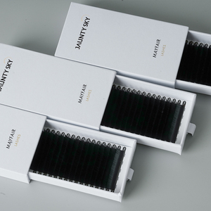 Nhà Má<span class=keywords><strong>y</strong></span> Giá Hàn Quố<span class=keywords><strong>c</strong></span> Pbt Cashmere <span class=keywords><strong>C</strong></span>á Nhân Mở Rộng Lông Mi Khay Lớn Khối Lượng Ánh Sáng Trọng Lượng Nhung Lash Mở Rộng Lông Mi - Product Image 1