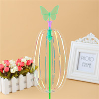 Vente en gros Éclairage LED Baguette Magique Bâtons Lumineux Flash Bulles Fleur Ruban Rotatif-Jouets Électroniques Lumineux