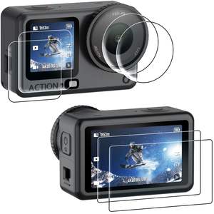 Protector de Pantalla de Vidrio Templado Amazear (Paquete de 6) para DJI Osmo Action 6, Dureza 9H, Ultra HD, Antiarañazos con Revestimiento Oleofóbico - Product Image 1