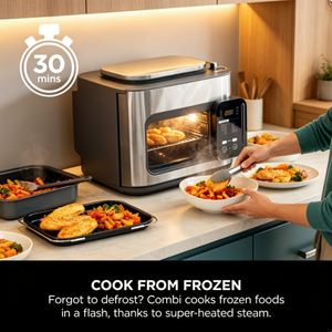Cuisinière multifonction 12-en-1, <span class=keywords><strong>four</strong></span> vapeur, <span class=keywords><strong>friteuse</strong></span> à air, avec 8 portions, cuisson rapide, multifonction - Product Image 3