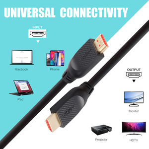 Câble <span class=keywords><strong>HDMI</strong></span> VCOM 1,<span class=keywords><strong>5m</strong></span> 3m <span class=keywords><strong>5m</strong></span> 10m 30m 4K 60Hz pour bureau, salle de réunion, ordinateur, moniteur HDTV - Product Image 3