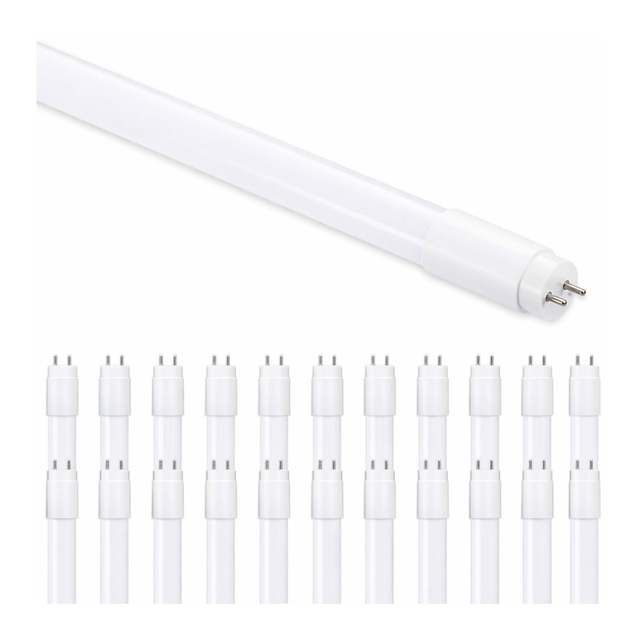 LED T5 Tube 14W 850mm 1400lm Bright White Light Plastic Office Indoor Use IP33 Rated