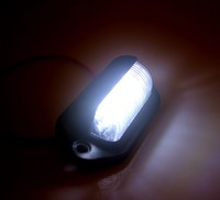 Vente directe d'usine, éclairage de plaque d'immatriculation de camion à 6 LED, éclairage arrière de camion, bus, remorque, éclairage latéral, 12-24V
