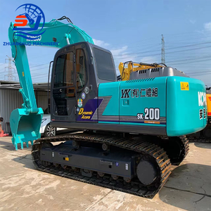 Mới đến Kobelco sk200d 20 tấn mini bánh xích máy xúc ISUZU động cơ hộp số bơm sẵn sàng-to-làm việc sử dụng SK200 máy xúc để bán - Product Image 2