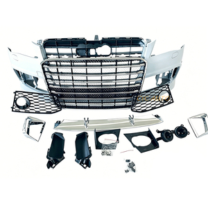 Kit carrosserie PP, style <span class=keywords><strong>S8</strong></span> W12, mise à niveau du pare-chocs avant pour <span class=keywords><strong>Audi</strong></span> A8 D4 4H <span class=keywords><strong>S8</strong></span> <span class=keywords><strong>2011</strong></span> 2012 2013 2014 2015 2016 2017 2018 - Product Image 3
