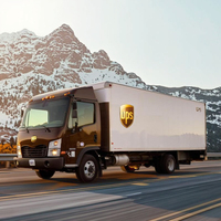 Transitaire Express Chine Norvège Estonie UPS FedEx DHL Agent de Transport Service Logistique DDP Porte-à-Porte Dropshipping Amazon FBA