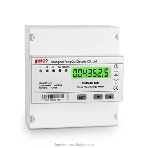Fineco EM535-Mb 3*230/400V 5(65)A Three Phase Electronic Energy Meter Digital CE Certified Accuracy Better Class1.0 Mbus EM535- - Product Image 1