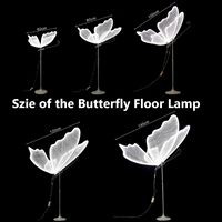 Décoration de scène de mariage avec papillons LED, grande décoration de mariage, papillons lumineux, lumières de papillons illuminées