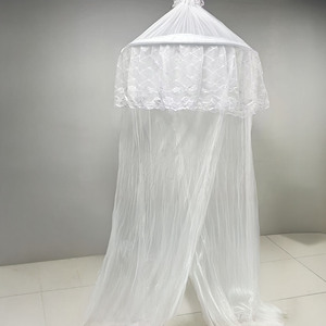 Letto matrimoniale pieghevole quadrato zanzariera per neonati e bambini regina/king Size per camera da letto dormitorio o uso esterno