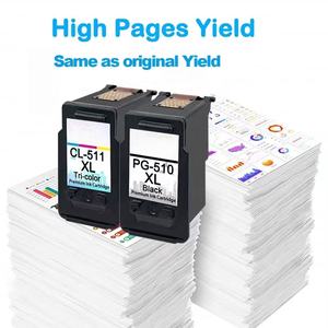 Tinta Compatible para Cartuchos de Tamaño XL <span class=keywords><strong>PIXMA</strong></span> IP2700 MP250 <span class=keywords><strong>MP270</strong></span> MX320 MX330 PG510XL CL511XL - Product Image 3