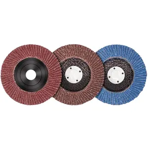 Tête de meulage collée flexible roue de polissage du bois meule abrasive disque de ponçage roue à lamelles pour meuleuse d'angle