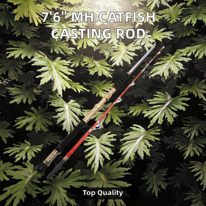 <span class=keywords><strong>Canne</strong></span> à pêche Hei Diao Lure V86727, nouvelle <span class=keywords><strong>canne</strong></span> de pêche à la traîne pour poisson-chat, section unique, 7'6'', en carbone, poignée EVA, action moyenne-dure - Product Image 2