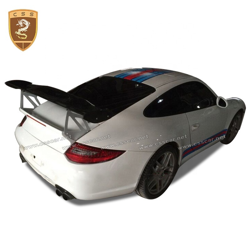 Gt De Fibre De Carbone de Style Aileron Arrière Pour Porsche Carrera 911 997 Spoiler