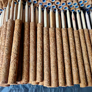 [MEILLEURE QUALITÉ] Poteau en fibre de coco BLUE LOTUS FARM pour support de plantes grimpantes Monstera, origine Ben Tre, vente en gros - Product Image 1